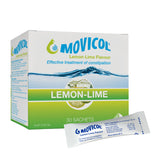 Movicol sachets sabor limón-lima en caja para uso diario cómodo