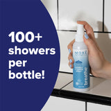 MOXE aromaterapia ducha botella-2oz: tamaño portátil para uso diario.