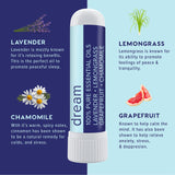 MOXE Dream Inhalador nasal en mano, uso sencillo para momentos de relajación.