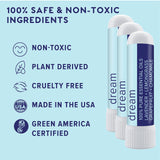MOXE Dream Inhalador nasal, lavanda y manzanilla para un aroma suave.