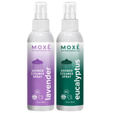MOXE niebla de ducha con lavanda para una experiencia relajante durante la ducha.