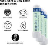 MOXE paquete de tres inhaladores nasales para llevar y usar.