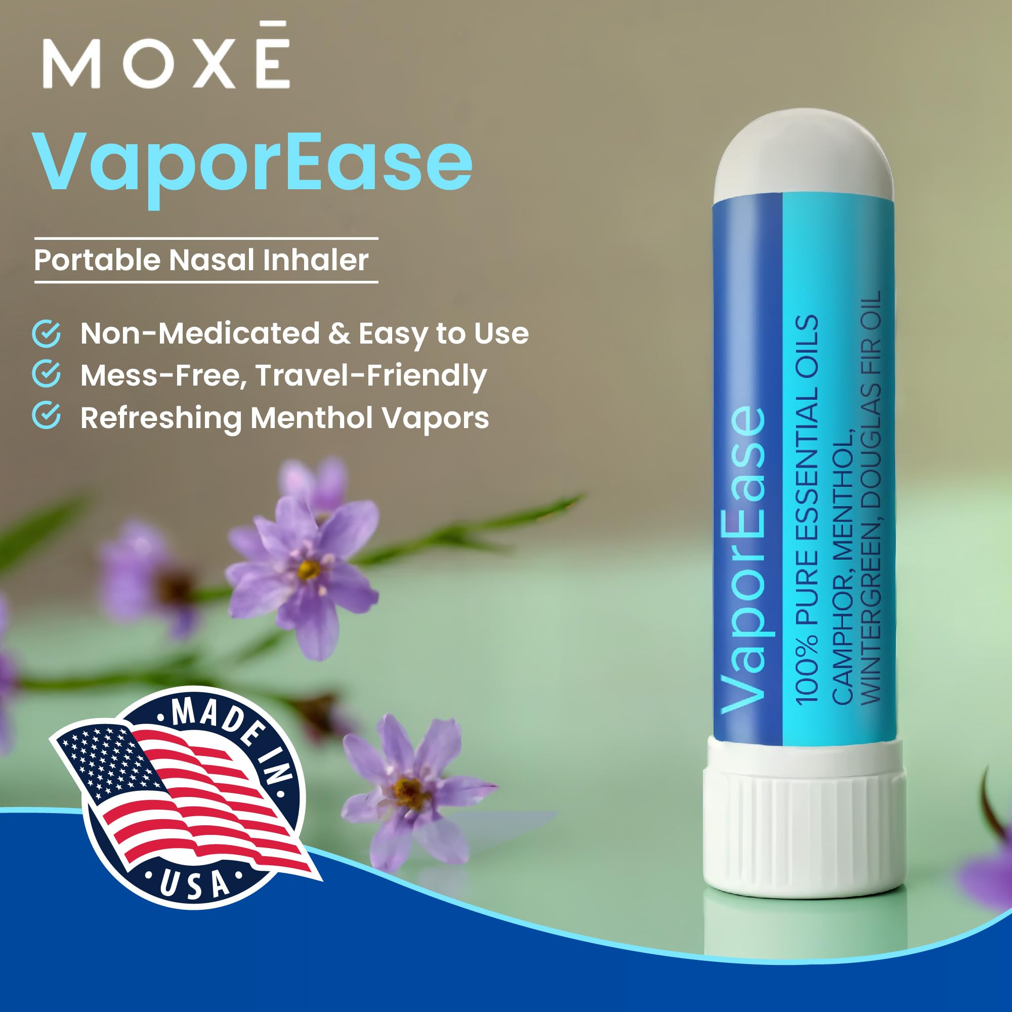 MOXE VaporEase aroma mentol para sensación fresca
