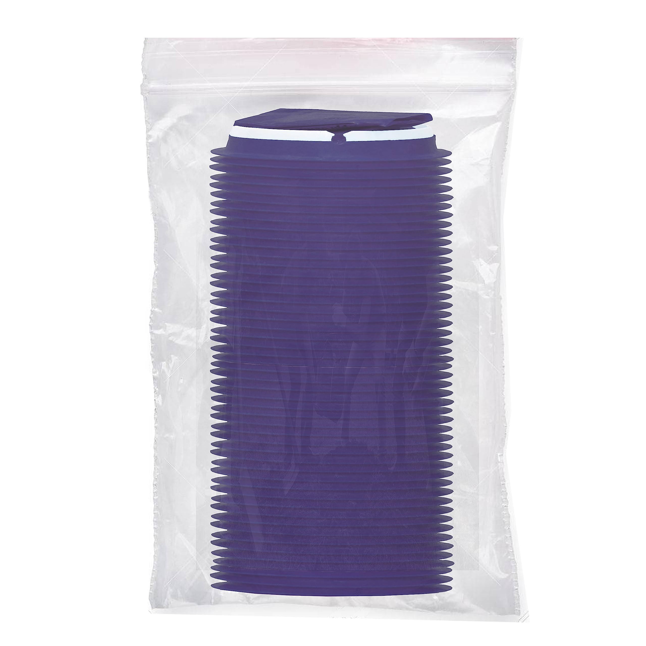 MP Mozzpak bolsa vomito morada con textura rígida
