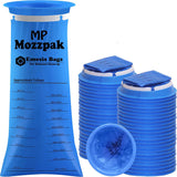 Bolsas MP MOZZPAK 50-pack para viajes sin fugas, enfoque vomito y practicidad.