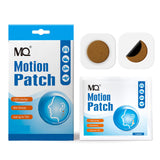 MQ Motion Sickness Patch tras la oreja, alivio cómodo para viajes.