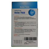 MQ Motion Sickness Patch en crucero para mareos ocasionales