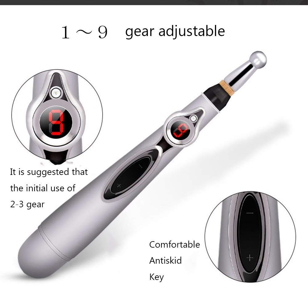 MQFORU Pen con cabeza esferoide para músculos corporales y alivio suave