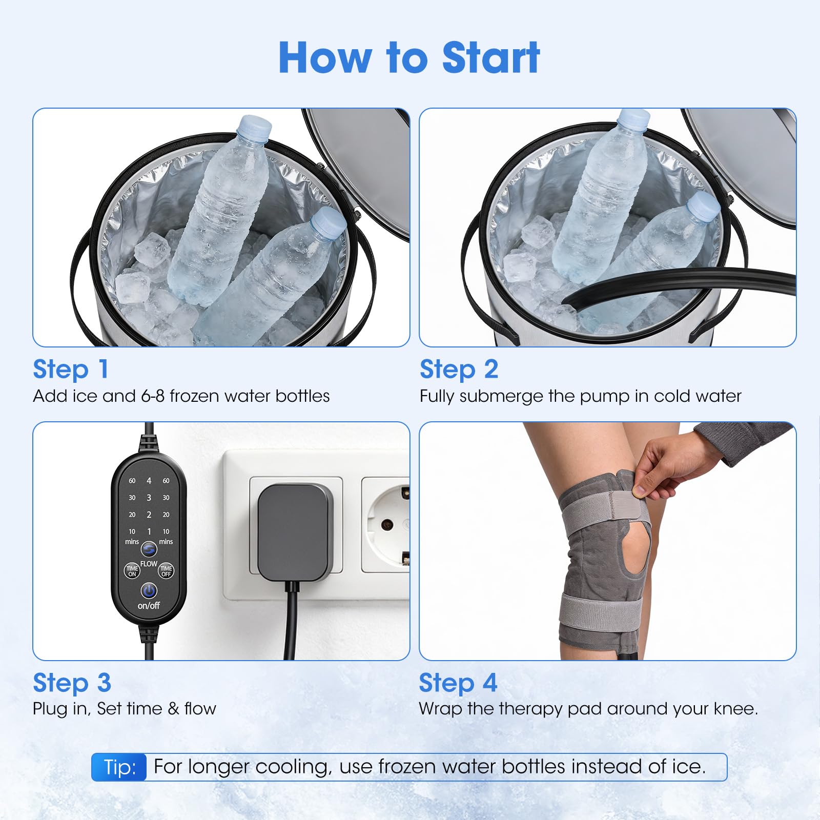 MQHOOB almohadilla para rodilla lista para uso cómodo.