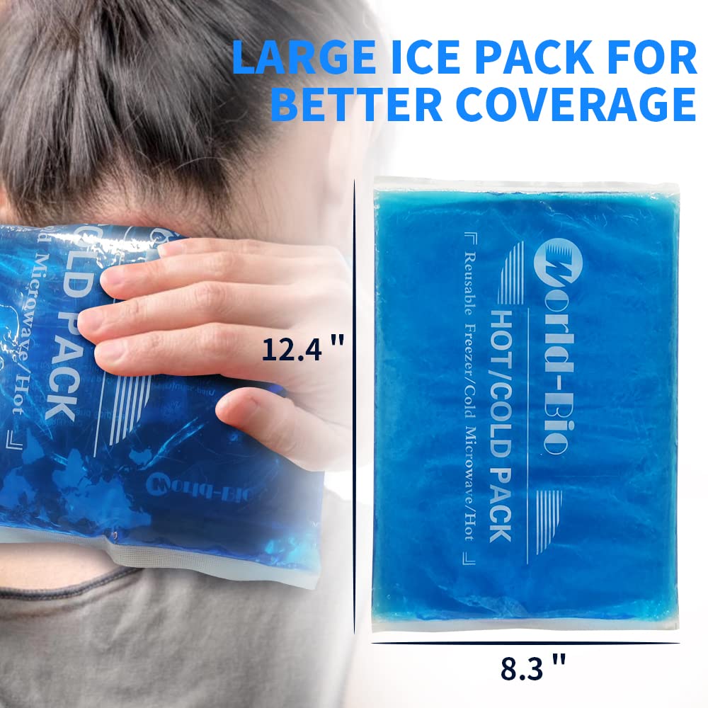 MR.ICE compresa para espalda, se adapta a contornos para mayor confort.