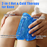 MR.ICE correa ajustable para rodilla, mantiene la compresa en su lugar.