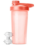 Mr. Pen botella agitadora 28oz coral rosa con bola batidora para batidos