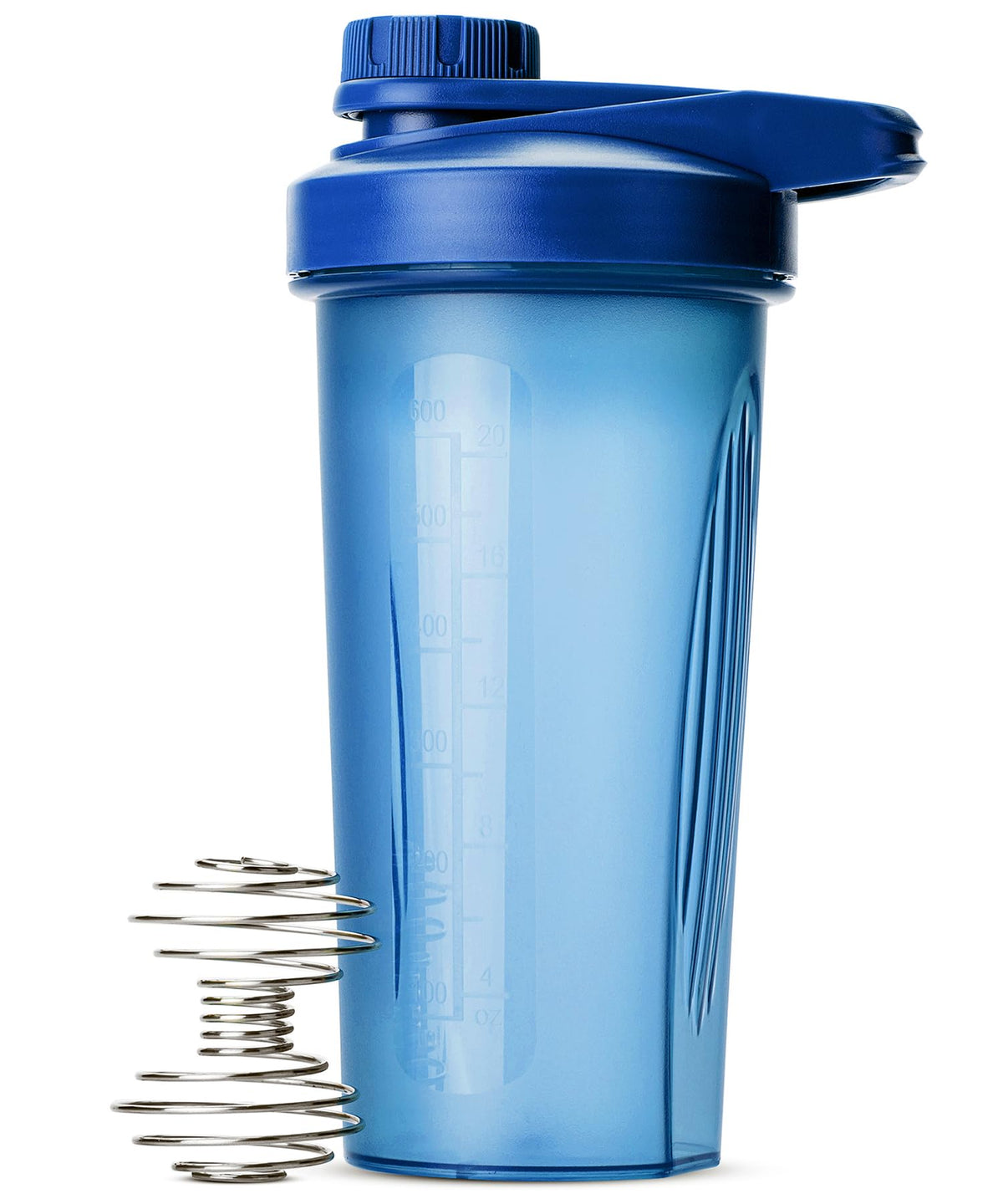Mr. Pen shaker azul de 28 oz con tapa giratoria para batidos sin grumos