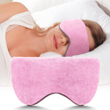 Mr. Sandman antifaz dormir pesado rosa para sueño profundo y cómodo