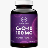 MRM COQ-10 100 mg cápsula suave, envase visible, apoyo a la energía celular