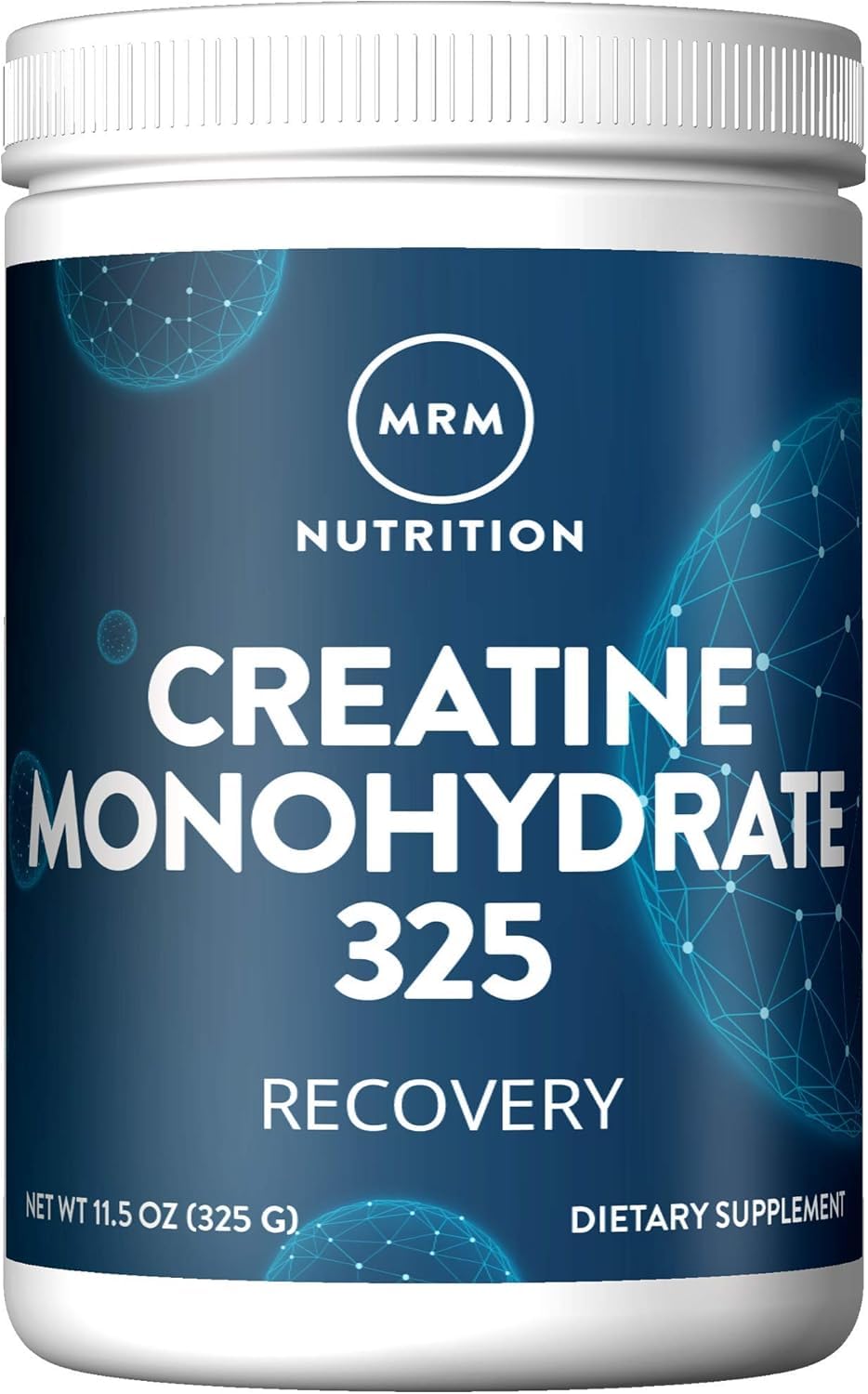 MRM Creatina Monohidrato Micronizada en envase, fácil de mezclar en batidos.