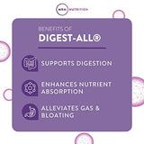 Detalle de la etiqueta Digest-All que sugiere bienestar digestivo diario