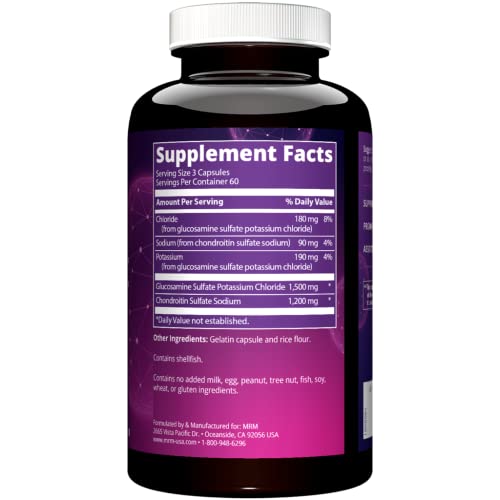 MRM Glucosamina cápsulas diarias: conveniencia y apoyo a la flexibilidad.