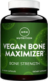 MRM Maximizador Óseo Vegano cápsulas en frasco, soporte óseo diario
