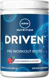 MRM Pre-Entrenamiento shaker con polvo listo para mezclar