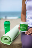 MRM Nutrition Island Fusion etiqueta detallada con información de energia y vegan