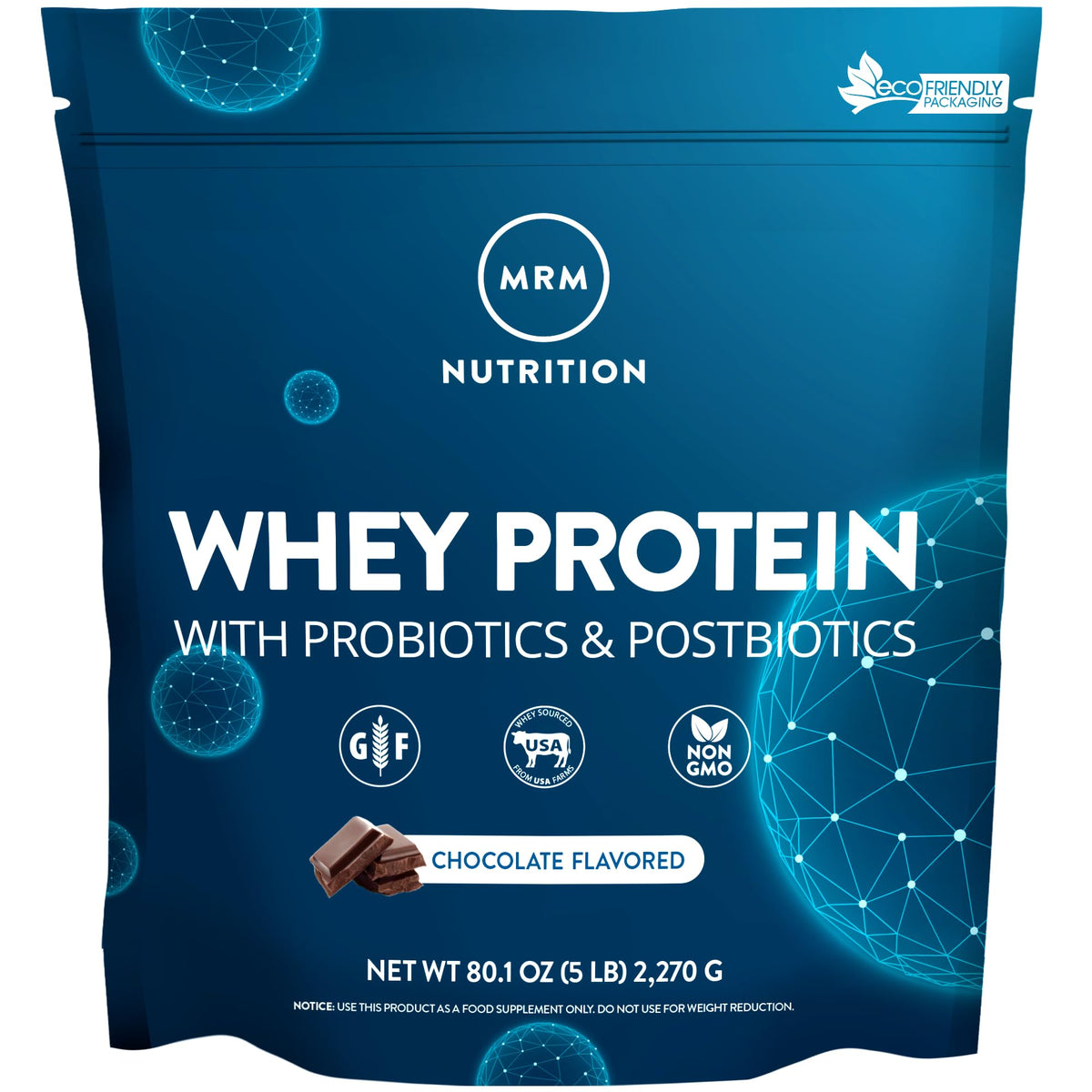 MRM Nutrition whey protein vainilla en frasco para recuperación muscular tras entreno