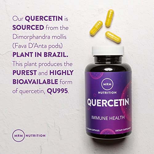 MRM Quercetina 500 mg, detalle de dosis para planificación de suplementación.