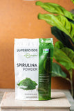 MRM Spirulina para smoothie verde con color vibrante y nutrientes.