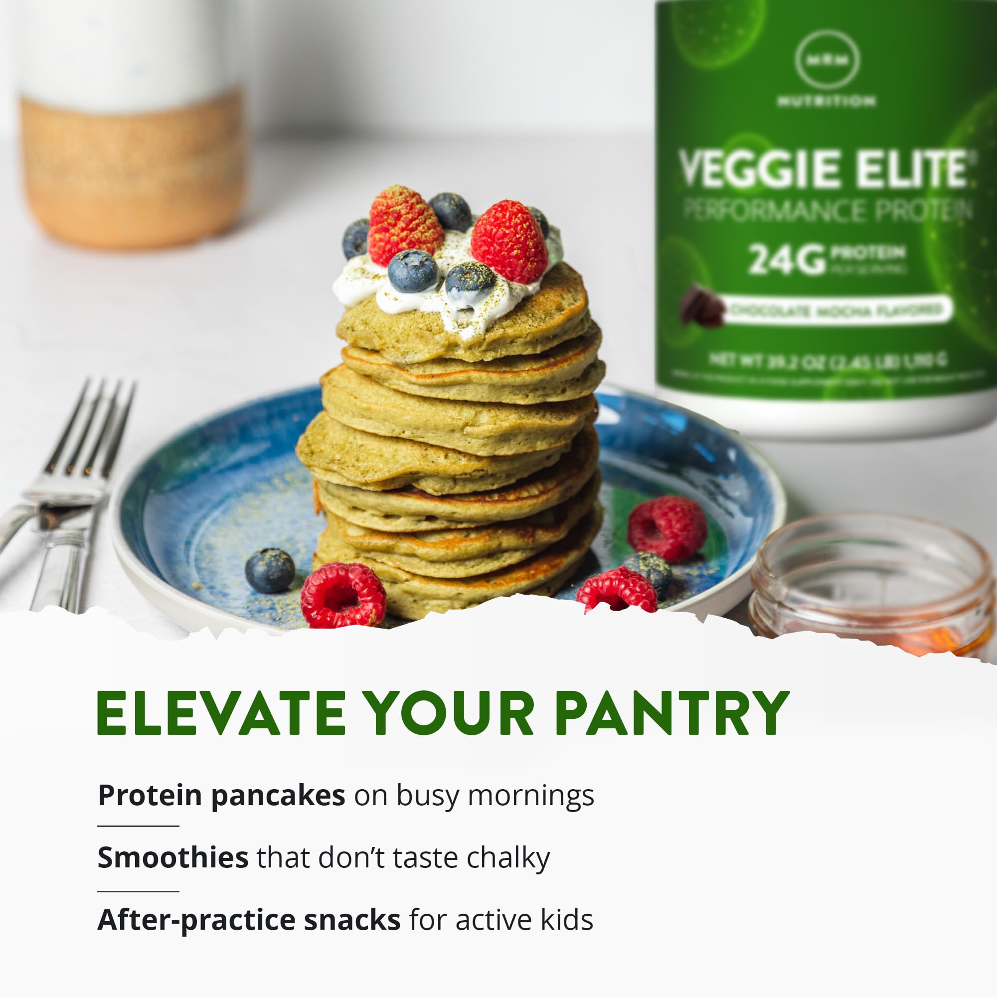MRM Veggie Elite Protein con enzimas digestivas para mejor absorción