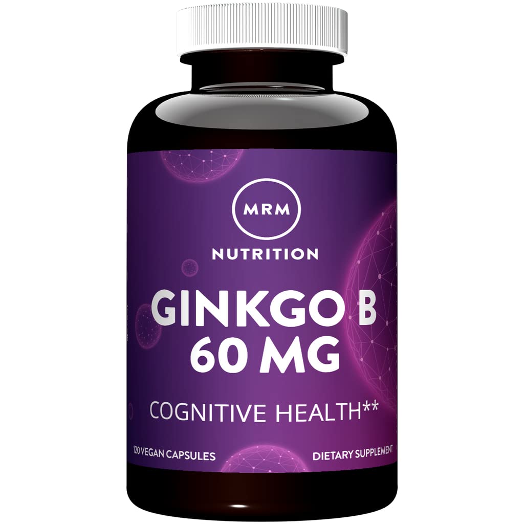 MRM Ginkgo B cápsula-dosis: apoyo antioxidante para el bienestar diario.
