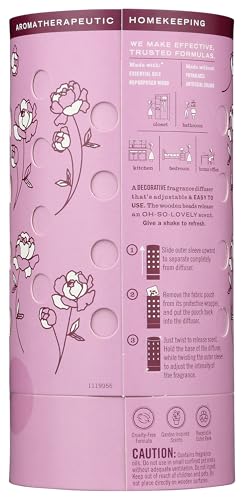 MRS. MEYER'S CLEAN DAY difusor de madera para armario con aroma floral