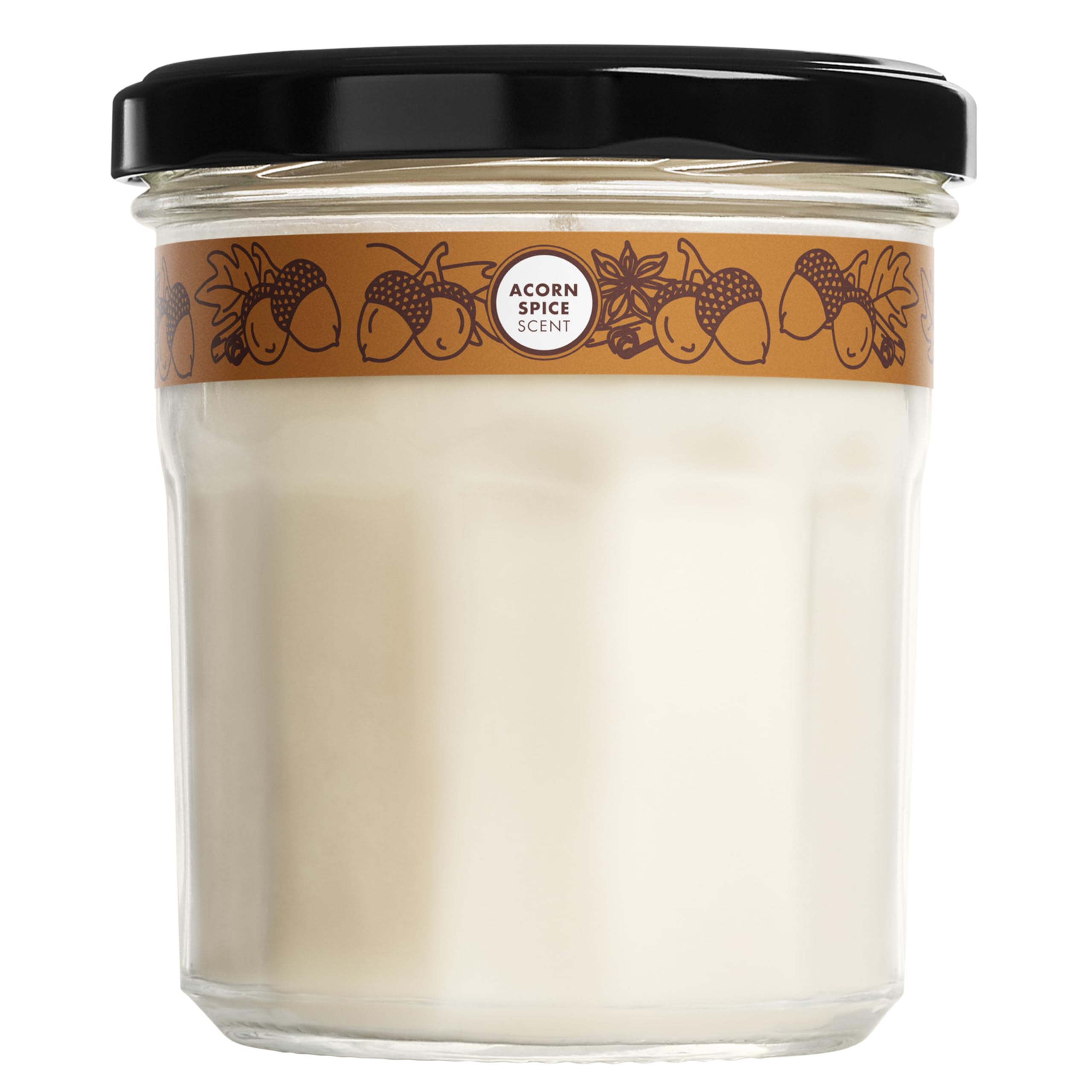 Vela MRS MEYER'S CLEAN DAY con aroma de bellota en tarro reciclable