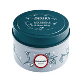 Vela de lata Mrs. Meyer's Clean Day con campanilla-nieve para ambiente fresco