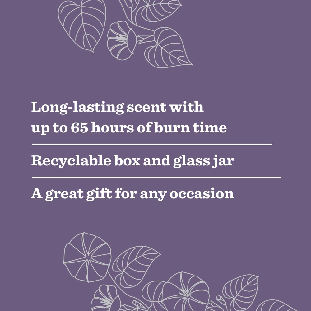 Regalo elegante con vela de soja Floral de Flor de Luna de Mrs. Meyer’s