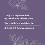 Regalo elegante con vela de soja Floral de Flor de Luna de Mrs. Meyer’s