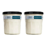 Vela Snow Drop de Mrs. Meyer's en pack de dos para un ambiente acogedor
