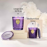 Aceites premium en vela M&SENSE para aroma constante.