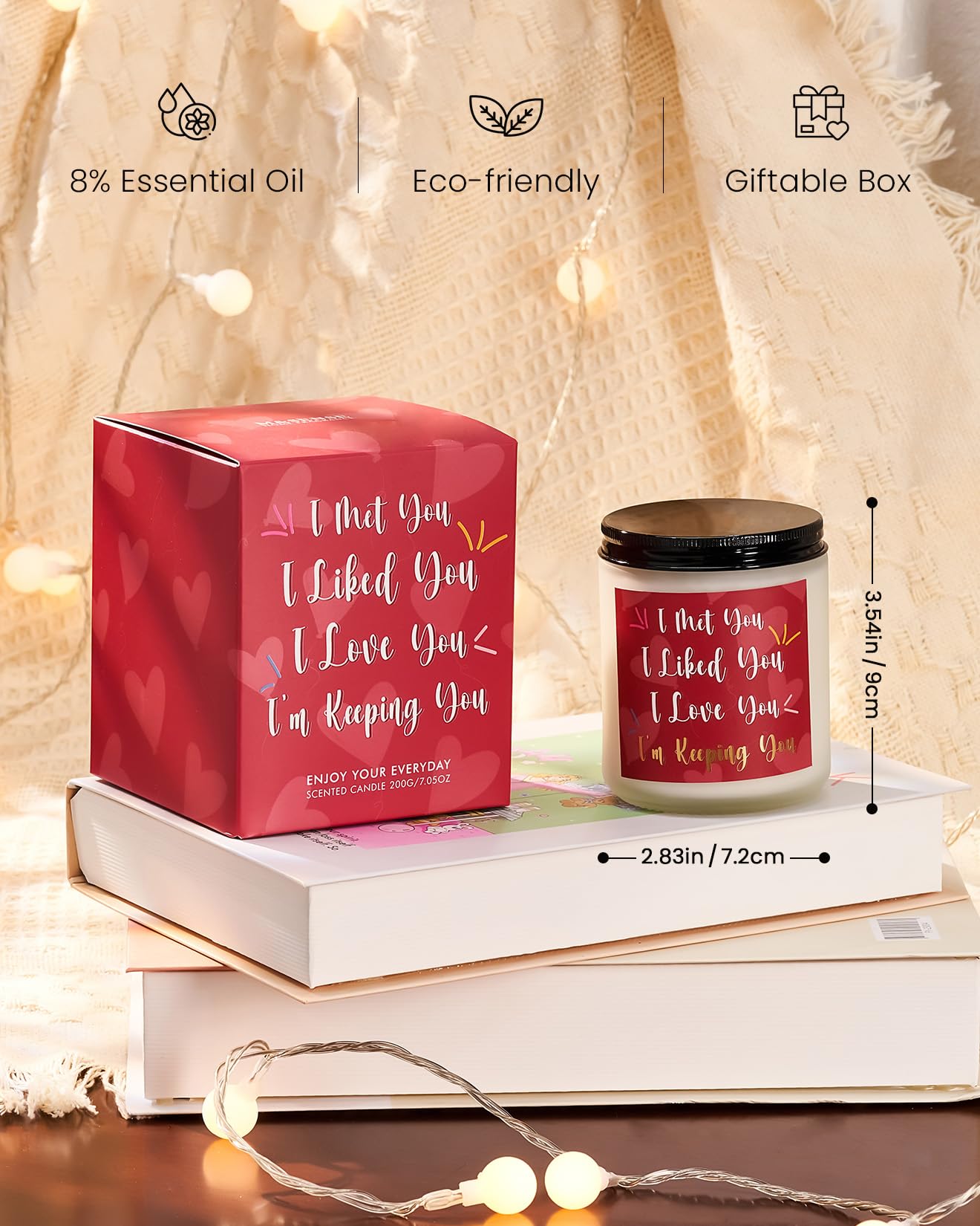 Caja regalo KeepingU elegante para fechas especiales