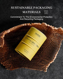 Cera vegetal y wicks sostenibles de M&SENSE, quemado limpio.