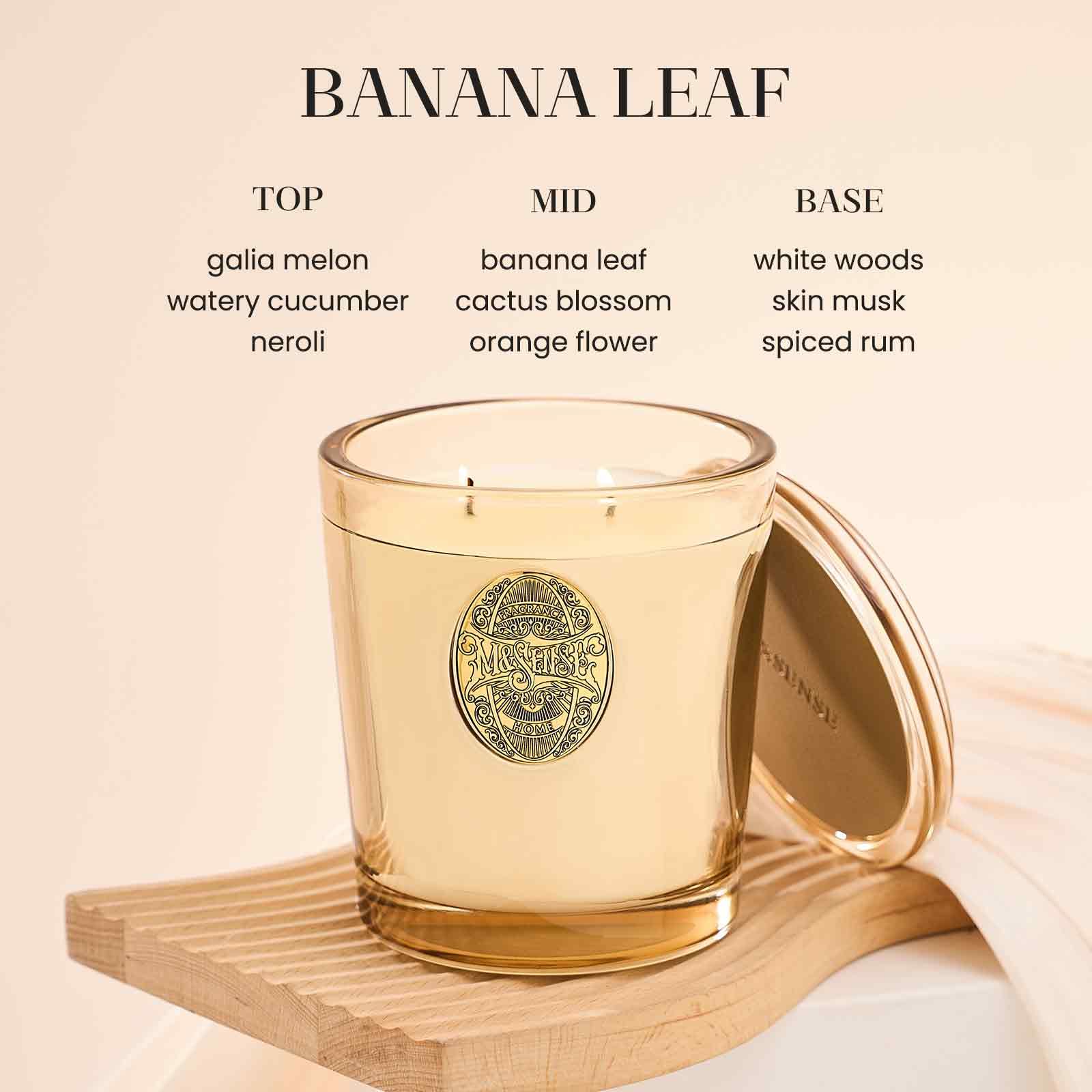 Vaso reutilizable con diseño chic de M&SENSE para centro de mesa.