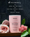 Vela M&SENSE cera vegetal natural con combustión limpia