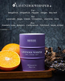 Vela M&SENSE Lavanda, envase reutilizable, ideal para regalo sostenible