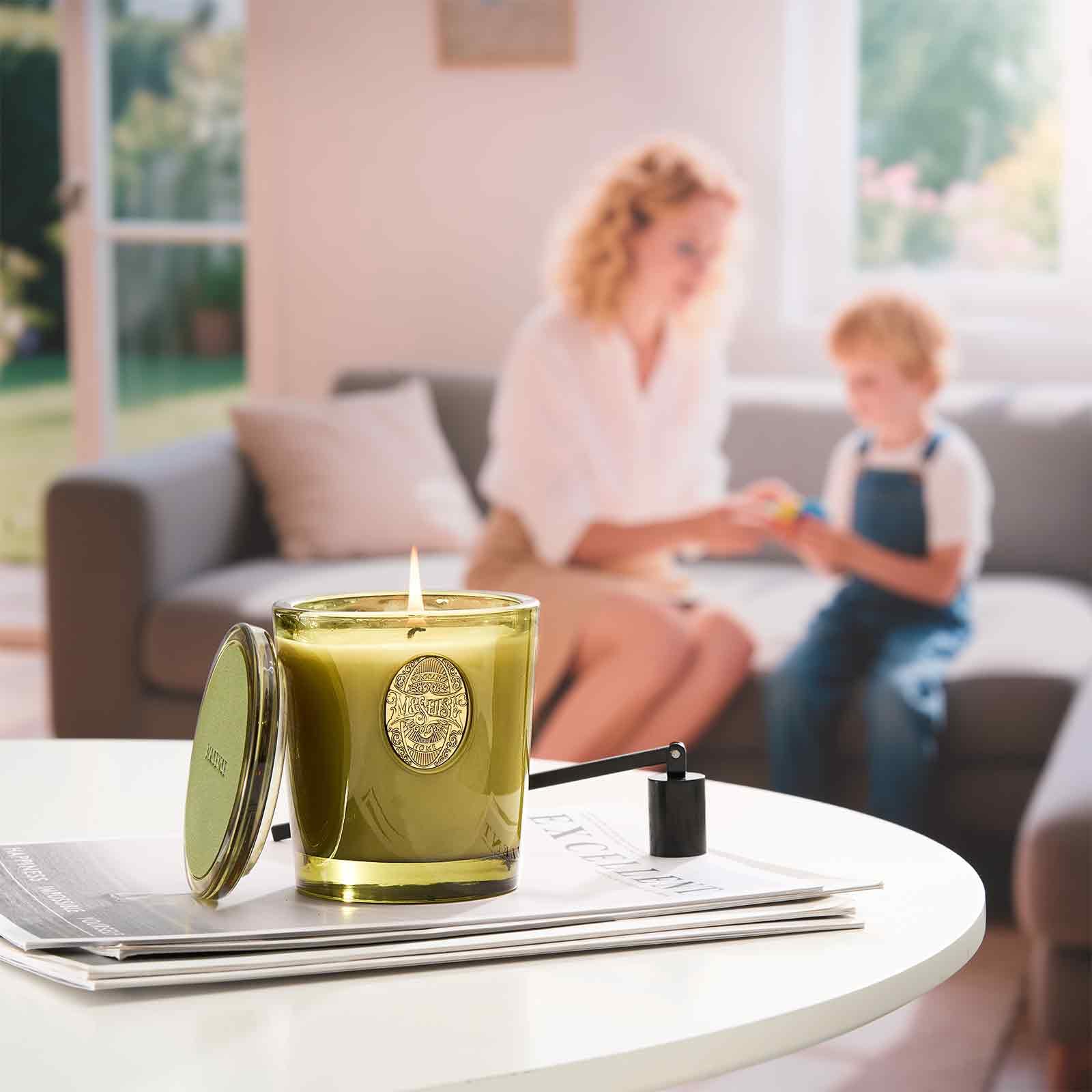 Vaso reutilizable de vela M SENSE para decoración duradera