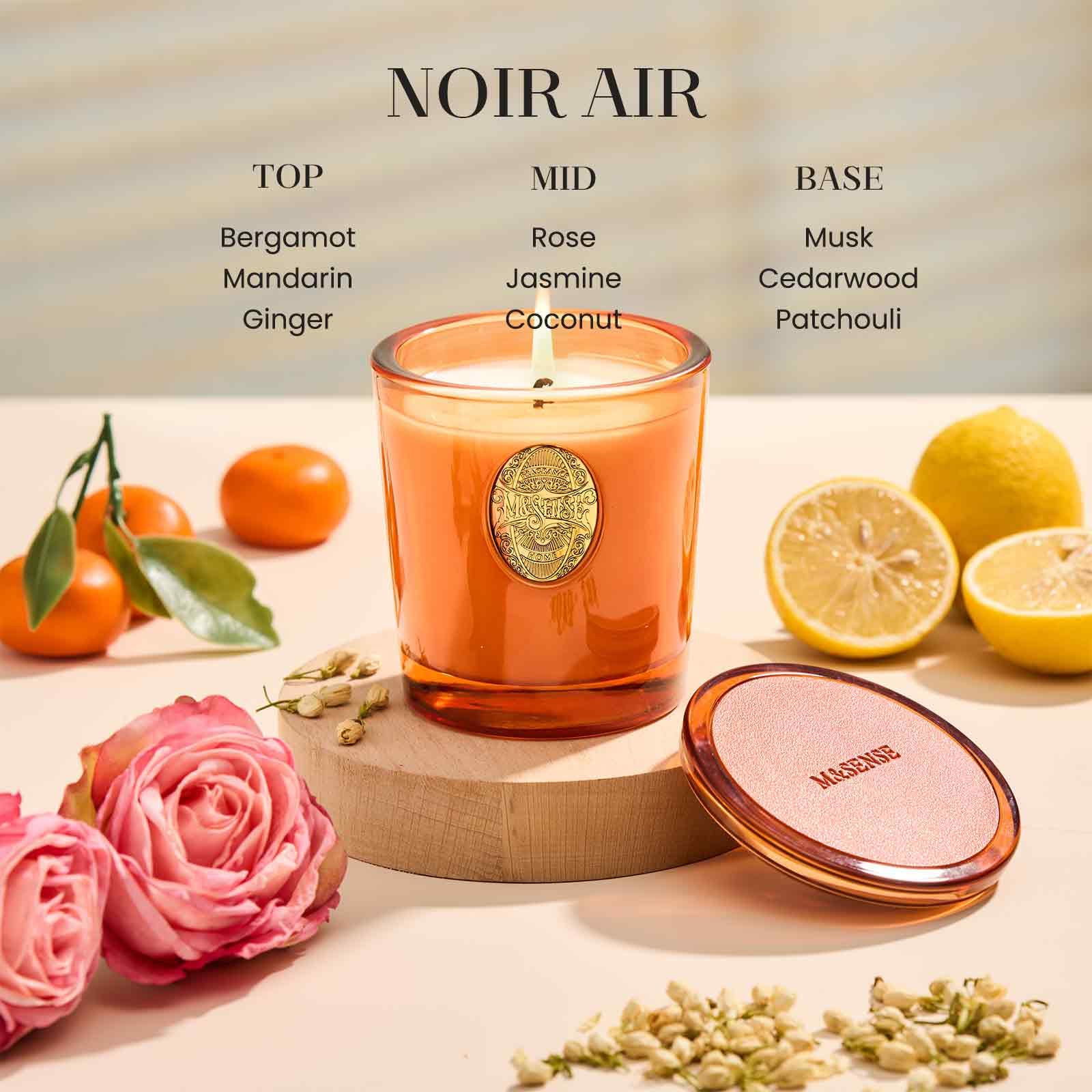 Primer plano del aroma estable gracias a aceites premium de M&SENSE