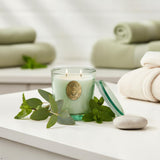 Vela de soja M&SENSE grande para durabilidad y aromas constantes