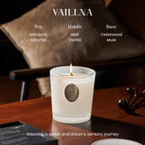Vaso reutilizable de vela M&SENSE, perfecto para decoracion de dormitorio