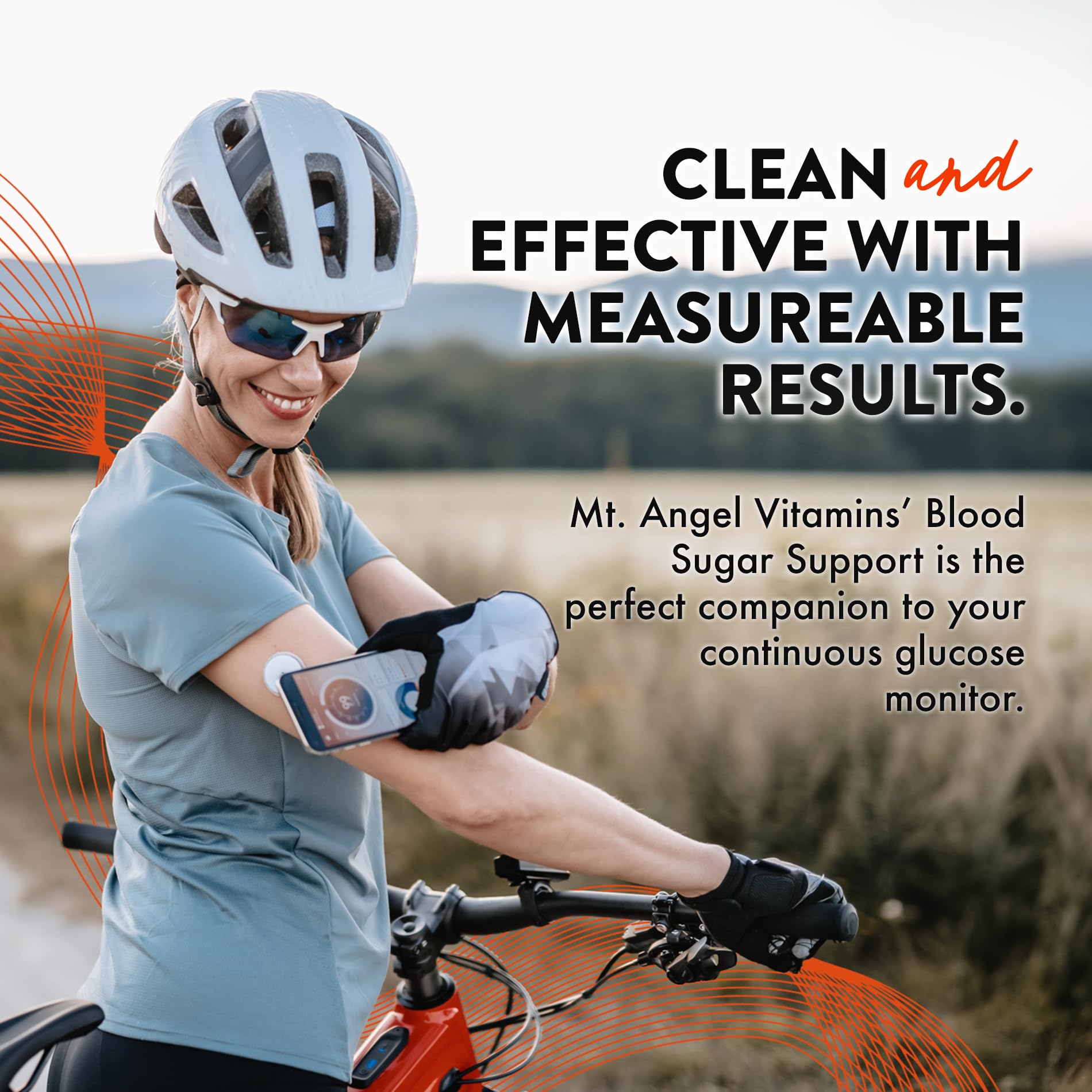 Etiqueta nutricional de Mt. Angel Vitamins con datos relevantes
