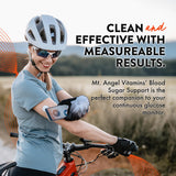 Etiqueta nutricional de Mt. Angel Vitamins con datos relevantes