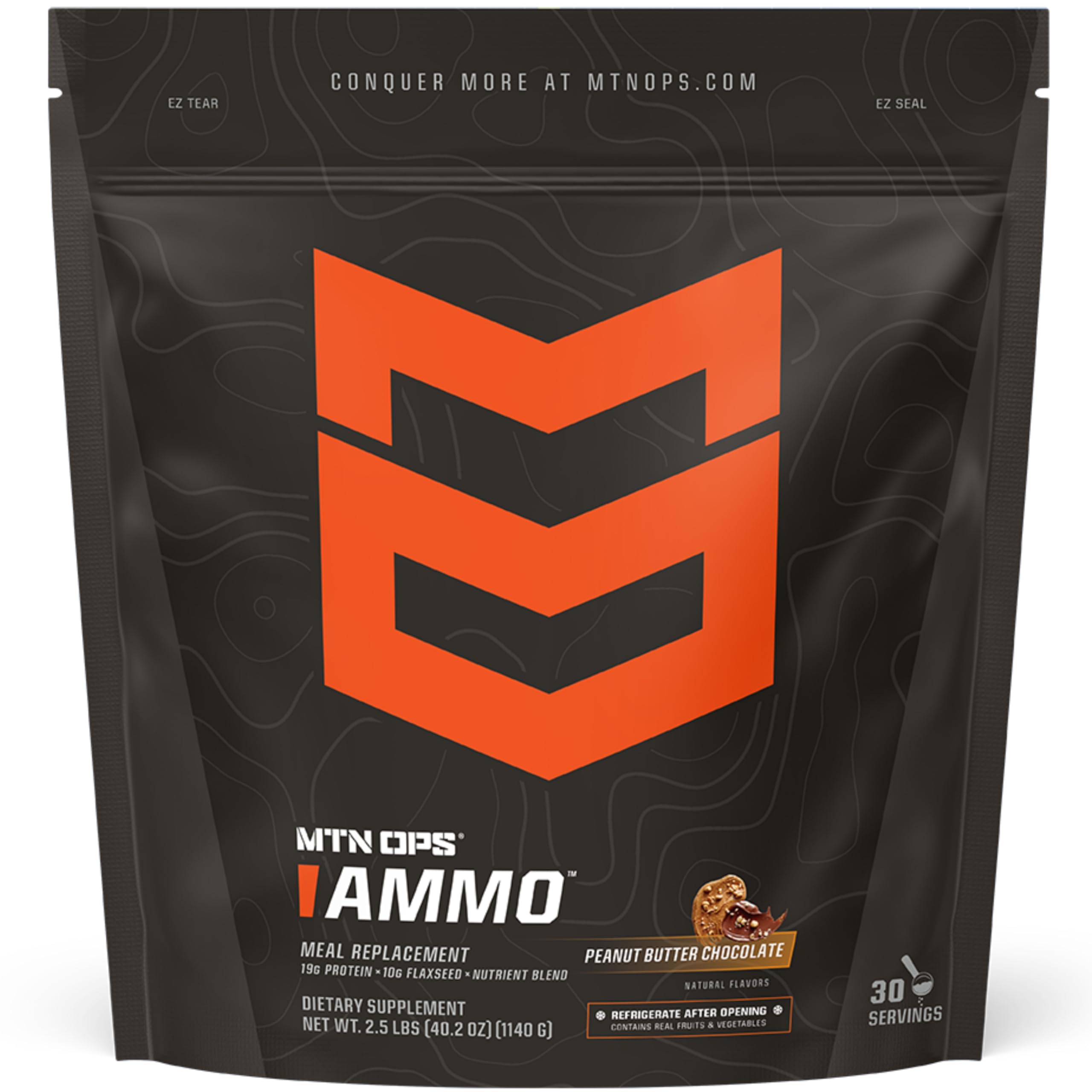 MTN OPS Ammo: batido de chocolate con 19 g de proteína para empezar el día