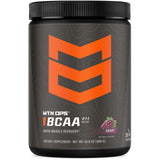 MTN OPS BCAA en polvo sabor uva, ideal para recuperación muscular tras entrenamientos intensos.